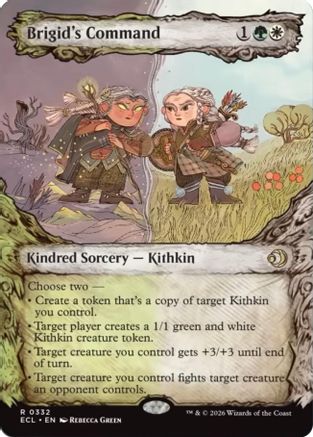 Brigid's Command (Showcase) [ECL-332]  Foil