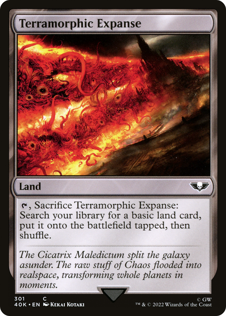 {C} Terramorphic Expanse [Universes Beyond: Warhammer 40,000][40K 301]