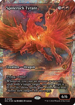 Spinerock Tyrant (0399) (Showcase) (Fracture Foil) [ECL-399]  Foil