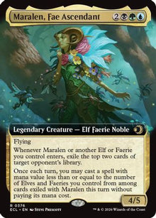 {@R} Maralen, Fae Ascendant (Extended Art) [ECL 376]  Foil
