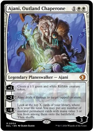 Ajani, Outland Chaperone [ECL-004]  Foil