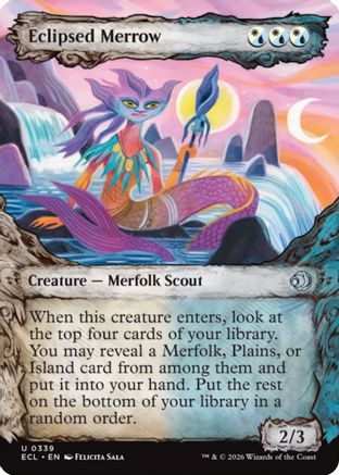 Eclipsed Merrow (Showcase) [ECL-339]  Foil