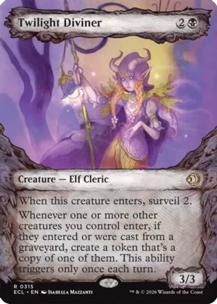 Twilight Diviner (Showcase) [ECL-315]  Foil
