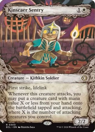 Kinscaer Sentry (Showcase) [ECL-300]  Foil