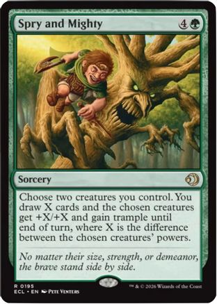 Spry and Mighty [ECL-195]  Foil