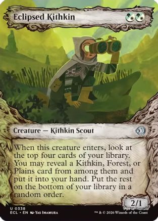 Eclipsed Kithkin (Showcase) [ECL-338]  Foil