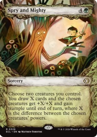 Spry and Mighty (Showcase) [ECL-329]  Foil