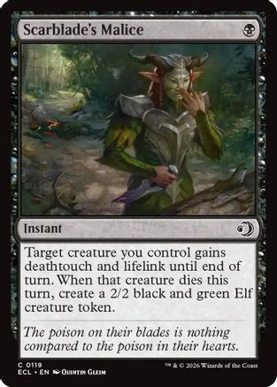 Scarblade's Malice [ECL-119]