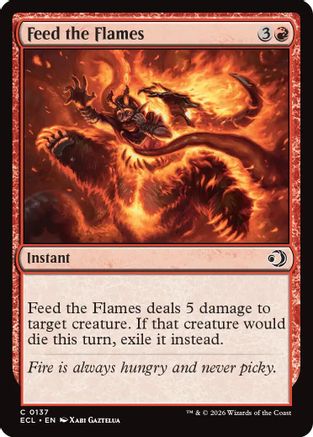 Feed the Flames [ECL-137]  Foil