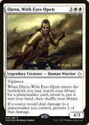 {R} Djeru, With Eyes Open [Hour of Devastation Prerelease Promos][PR HOU 010]