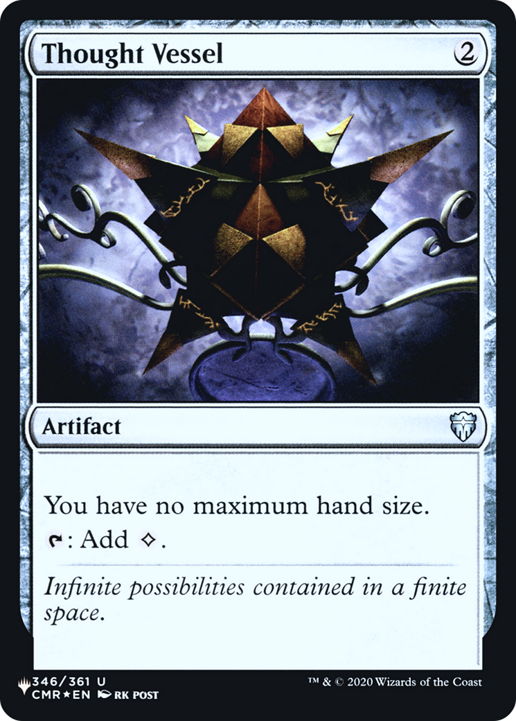 {C} Thought Vessel [Secret Lair: Heads I Win, Tails You Lose][LS CMR 346]