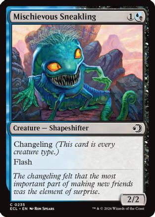 Mischievous Sneakling [ECL-235]  Foil