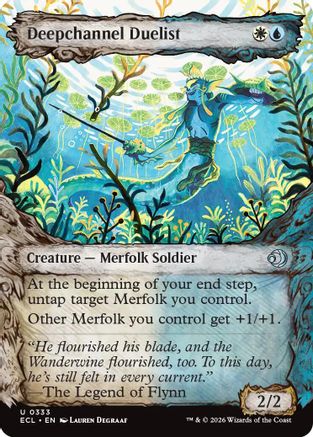 Deepchannel Duelist (Showcase) [ECL-333]  Foil