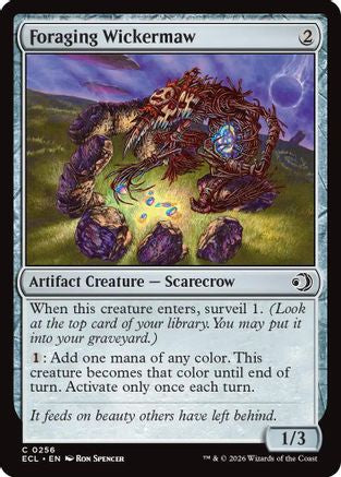 Foraging Wickermaw [ECL-256]  Foil