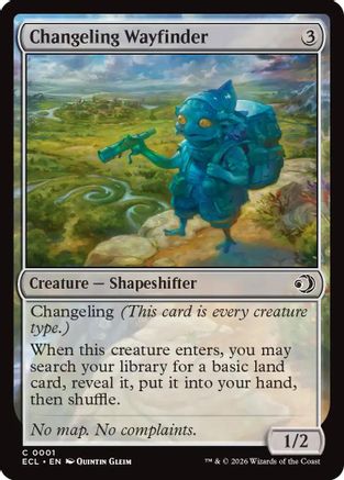 Changeling Wayfinder [ECL-001]  Foil