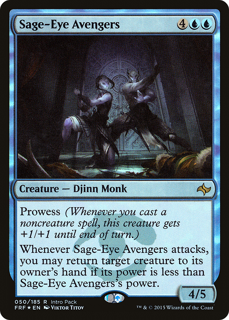 {R} Sage-Eye Avengers (Intro Pack) [Fate Reforged Promos][PA FRF 050]