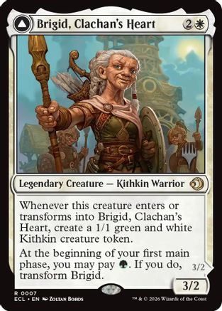Brigid, Clachan's Heart [PPECL 007]  Foil