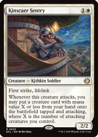 Kinscaer Sentry [PPECL 022]  Foil
