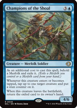 Champions of the Shoal [PPECL 046]  Foil