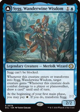 Sygg, Wanderwine Wisdom [PPECL 076]  Foil