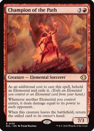 Champion of the Path [PPECL 130]  Foil