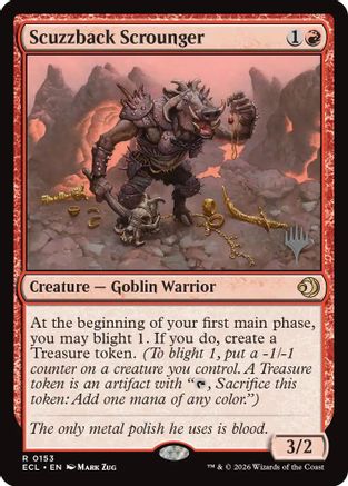 Scuzzback Scrounger [PPECL 153]  Foil