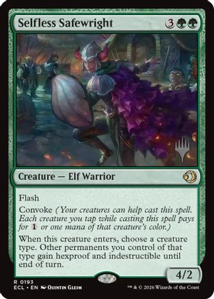 Selfless Safewright [PPECL 193]  Foil