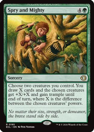 Spry and Mighty [PPECL 195]  Foil