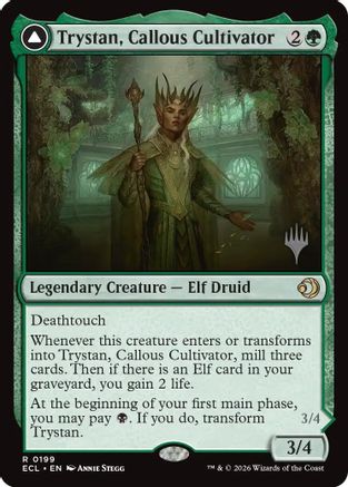 Trystan, Callous Cultivator [PPECL 199]  Foil