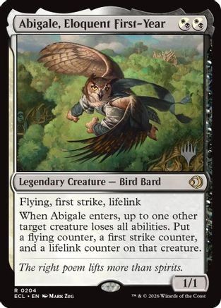 Abigale, Eloquent First-Year [PPECL 204]  Foil