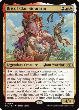 Bre of Clan Stoutarm [PPECL 207]  Foil