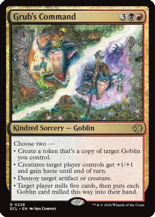 Grub's Command [PPECL 228]  Foil