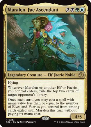 Maralen, Fae Ascendant [PPECL 233]  Foil