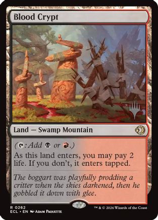 {@R} Blood Crypt (Foil) [PPECL 262]