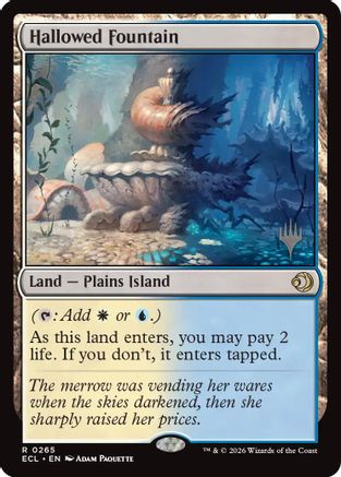 Hallowed Fountain [PPECL 265]  Foil