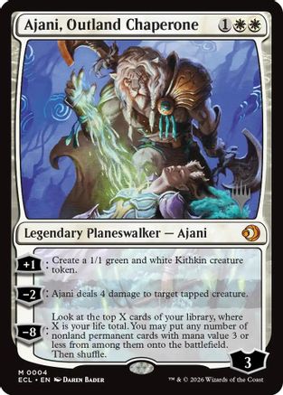 Ajani, Outland Chaperone [PPECL 004]