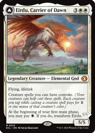 Eirdu, Carrier of Dawn [PPECL 013]  Foil