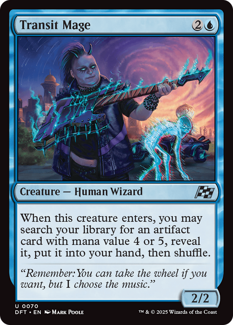 {@C} Transit Mage [Aetherdrift][DFT 070]