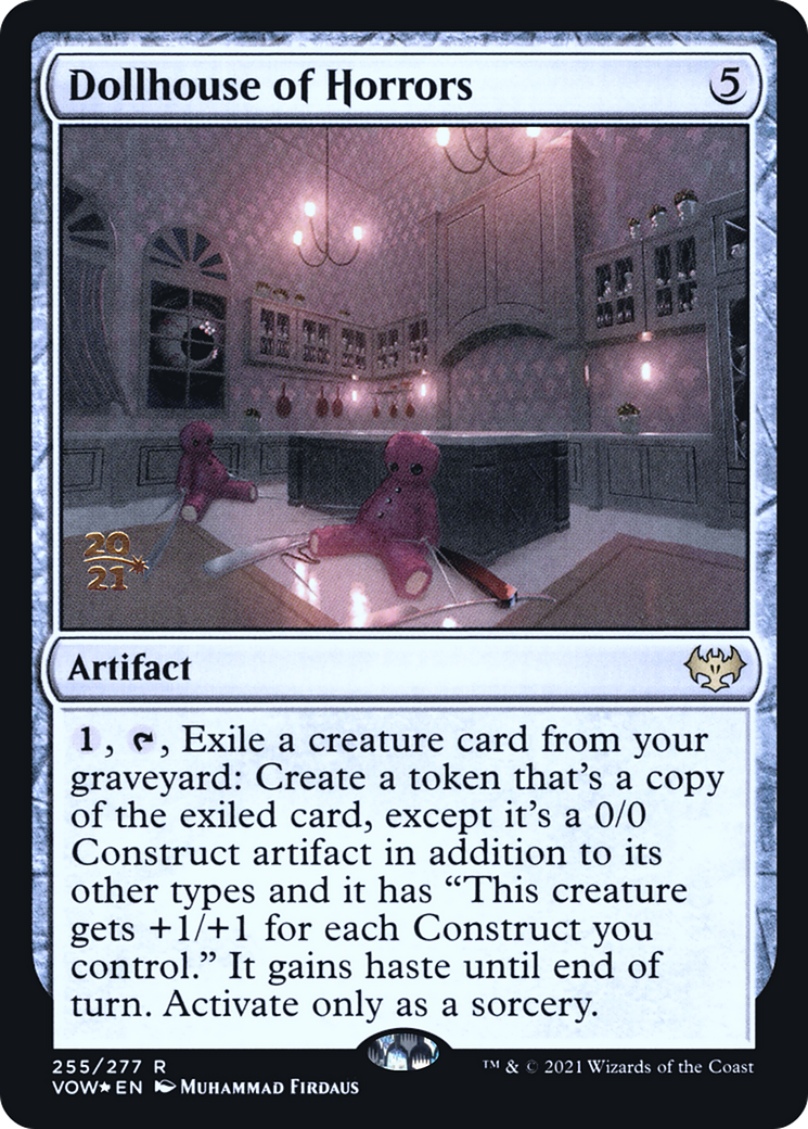 {R} Dollhouse of Horrors [Innistrad: Crimson Vow Prerelease Promos][PR VOW 255]