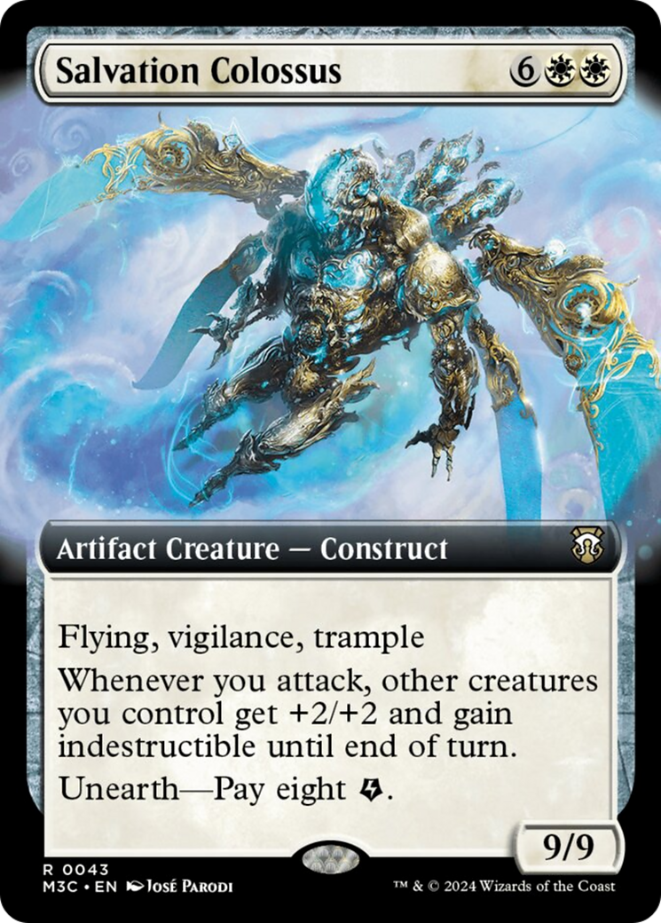 {R} Salvation Colossus (Extended Art) (Ripple Foil) [Modern Horizons 3 Commander][RPF M3C 043]