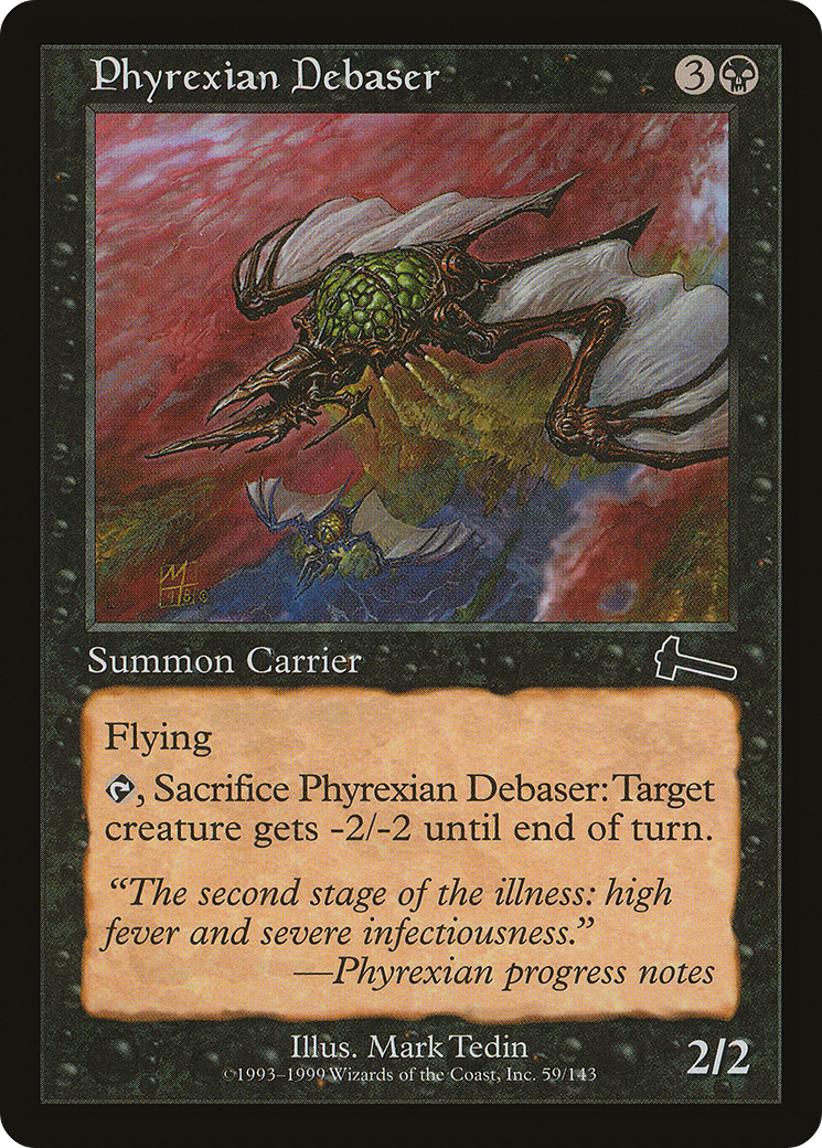 {C} Phyrexian Debaser [Urza's Legacy][ULG 059]