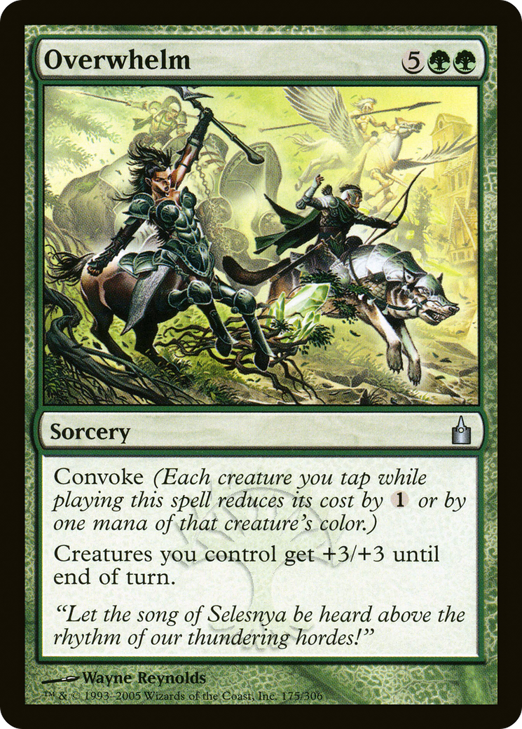 {C} Overwhelm [Ravnica: City of Guilds][RAV 175]