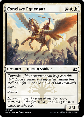 {C} Conclave Equenaut [Ravnica Remastered][RVR 013]