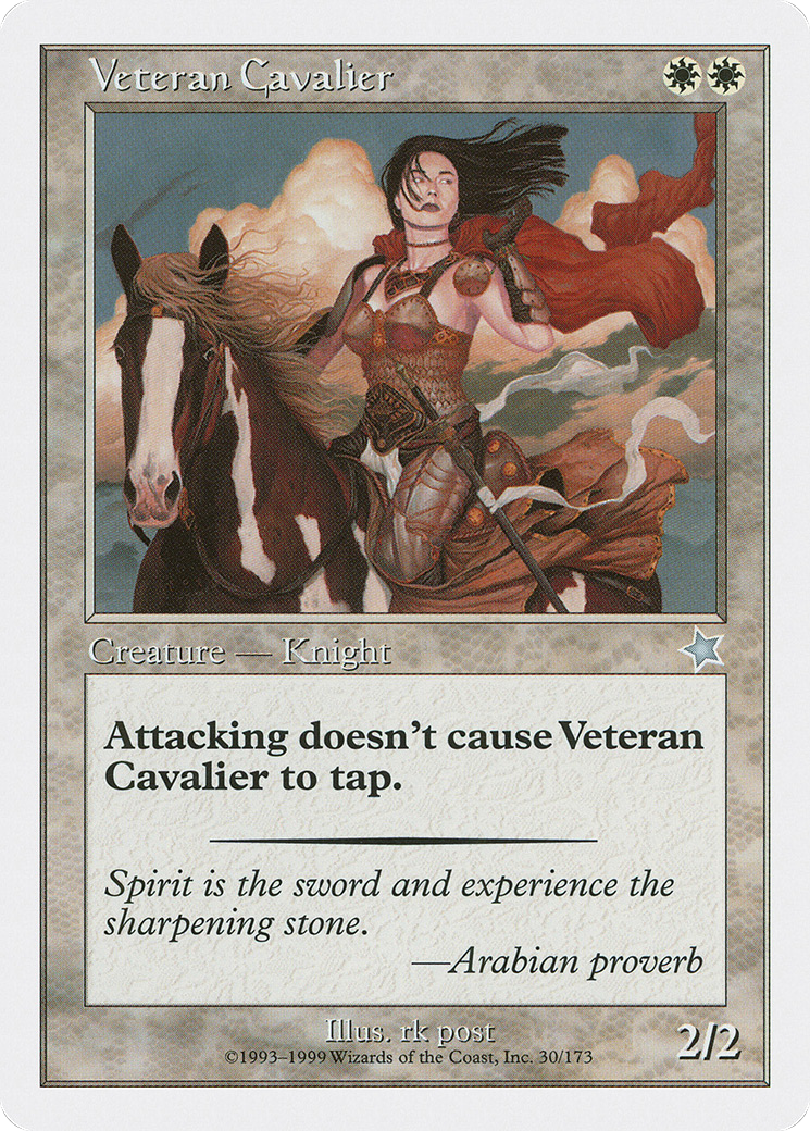 {C} Veteran Cavalier [Starter 1999][S99 030] - Misty Mountain Games