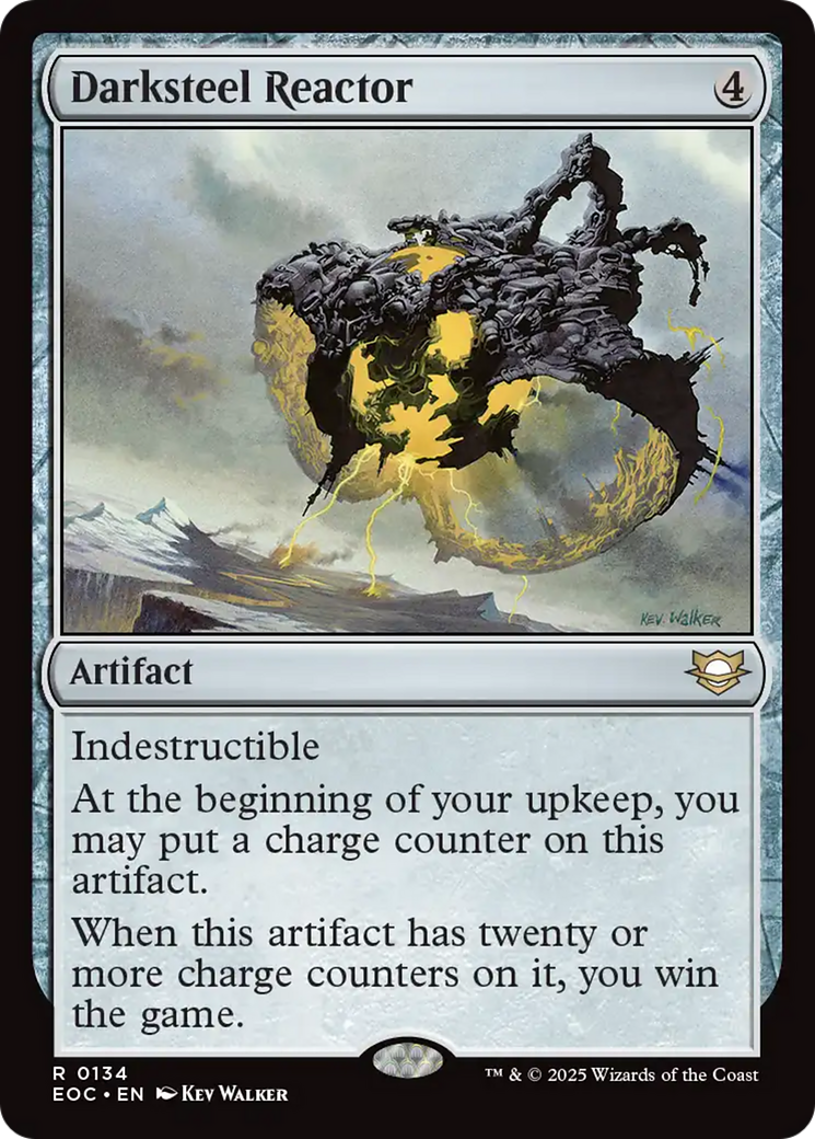 {R} Darksteel Reactor [Edge of Eternities Commander][EOC 134]