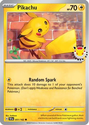 [PKM] Pikachu (Pokemon Day 2026) (051) Holofoil [Miscellaneous Cards & Products]