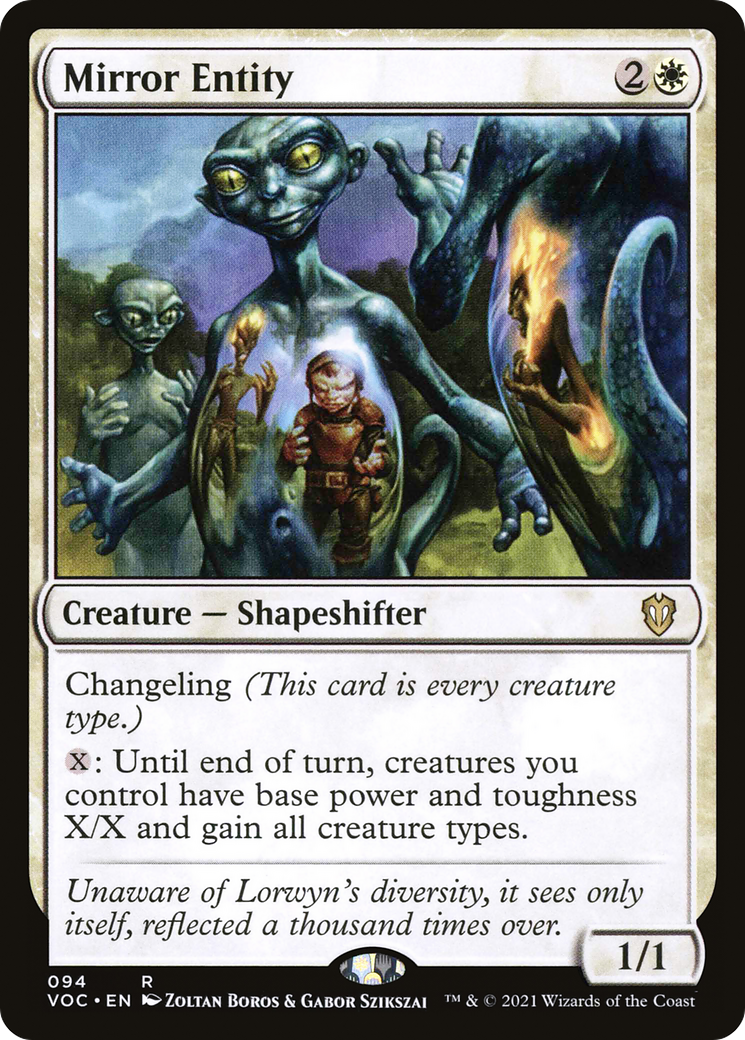 {R} Mirror Entity [Innistrad: Crimson Vow Commander][VOC 094]