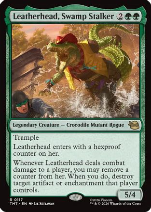 Leatherhead, Swamp Stalker [TMT 117]  Foil