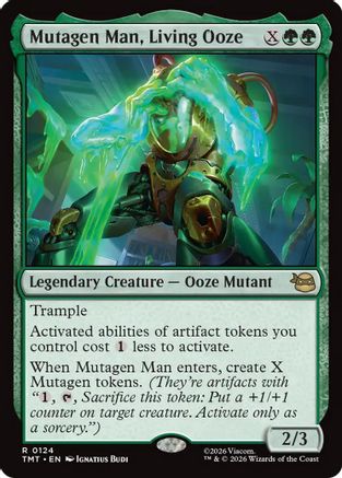 Mutagen Man, Living Ooze [TMT 124]  Foil
