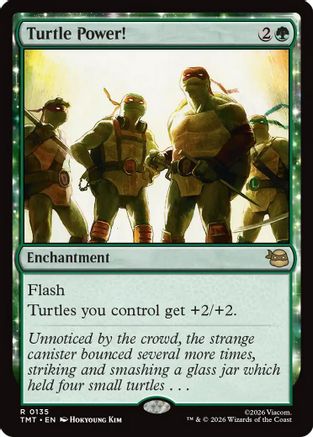 Turtle Power! [TMT 135]  Foil